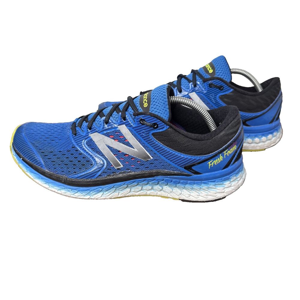 New Balance Fresh Foam 1080v7 Mens Size 11 Blue Black Running Shoes M1080BY7